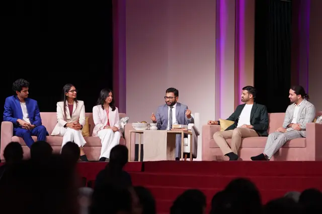 On a panel at an Oximy talk show and launch